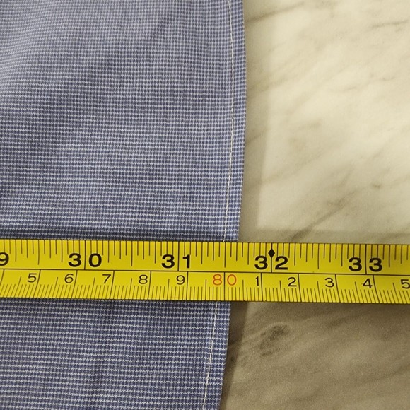 Polo Ralph Lauren Shirt Men Large Sky Blue Striped Warwick Button Down - Picture 12 of 14